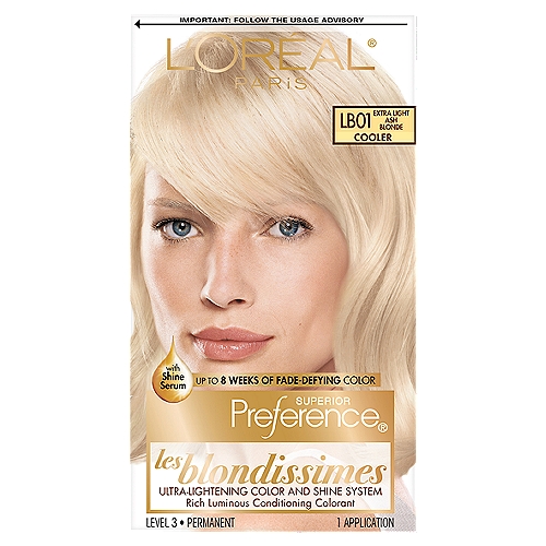 L'Oréal Paris Superior Preference LB01 Extra Light Ash Blonde Permanent ...