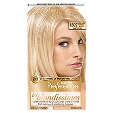 L'Oréal Paris Superior Preference LB02 Extra Light Natural Blonde Permanent Haircolor, 1 application