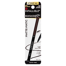L'Oréal Paris Infallible Matte-Matic 513 Deep Brown Mechanical Eyeliner, 0.01 oz