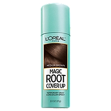 L'Oréal Paris Magic Root Cover Up Medium Brown Temporary Gray, Concealer Spray, 2 Ounce