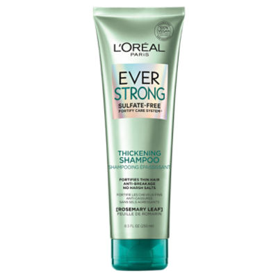 L'Oréal Paris EverStrong Thickening Sulfate Free Shampoo for Thin Hair, 8.5 fl. oz.