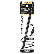 L'Oréal Paris Infallible Pro-Last 930 Black Waterproof Pencil Eyeliner, 0.042 oz