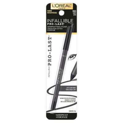 L'Oréal Paris Infallible Pro-Last 950 Grey Waterproof Pencil Eyeliner, 0.042 oz
