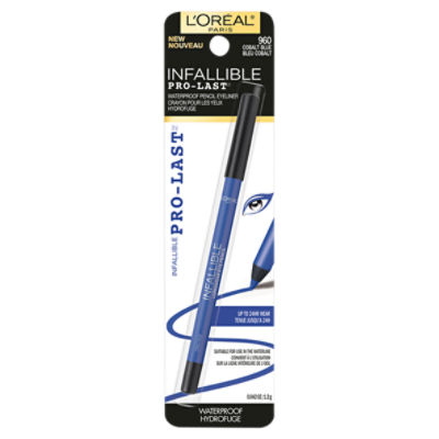 L'Oréal Paris Infallible Pro-Last 960 Cobalt Blue Waterproof Pencil Eyeliner, 0.042 oz