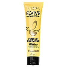 L'Oréal Paris Elvive Total Repair 5 Protein Recharge Leave In Conditioner, 5.1 oz.