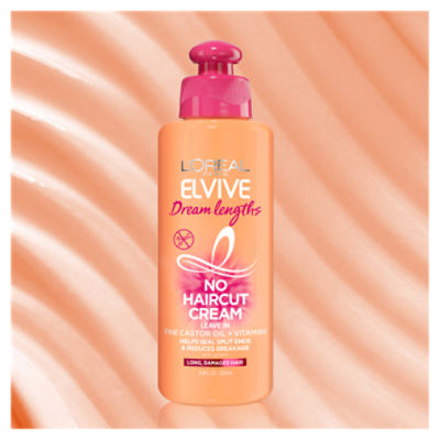 L'Oreal Paris Elvive Dream Lengths No Haircut Cream Leave In Conditioner, 6.8  fl. oz. - ShopRite