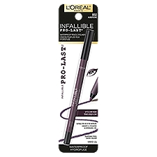 L'Oréal Paris Infallible Pro-Last 850 Aubergine Waterproof Pencil Eyeliner, 0.042 oz