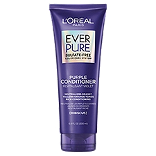 L'Oreal Paris EverPure Sulfate Free Purple Conditioner for Colored Hair, 6.8 fl. oz.