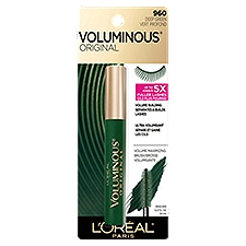 L'Oréal Paris Voluminous Original 960 Deep Green Mascara, 0.27 fl oz