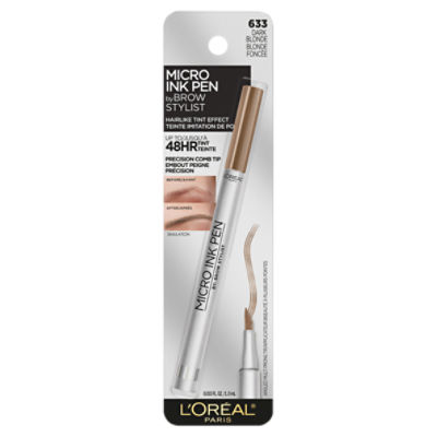 L'Oréal Paris Brow Stylist 633 Dark Blonde Micro Ink Pen, 0.033 fl oz