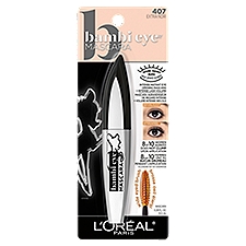 L'Oréal Paris Bambi Eye 407 Extra Noir Mascara, 0.28 fl oz