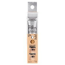 L'Oreal® Paris True Match® Eye Cream 0.5% Hyaluronic Acid Light W3-4, Concealer, 0.4 Fluid ounce