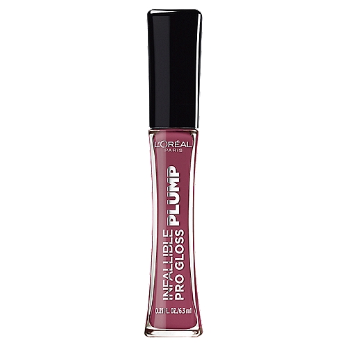 L'Oréal Paris Infallible Plump 608 True Berry Pro Gloss, 0.21 fl oz