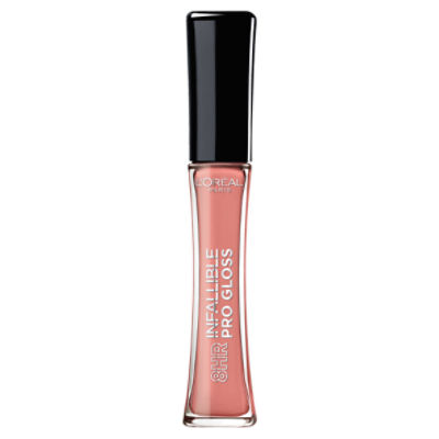L'Oreal Paris Infallible 8 Hour Pro Lip Gloss, hydrating finish, Shell Pink, 0.21 fl. oz. ShopRite