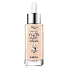 L'Oréal Paris True Match Nude 0.5-2 Very Light Hyaluronic Tinted, Serum, 1 Fluid ounce