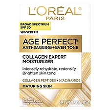 L'Oreal Paris Age Perfect Collagen Expert Day Moisturizer with SPF 30, 2.5 oz., 2.5 Ounce