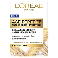 L'Oreal Paris Age Perfect® Collagen Expert Night Moisturizer for Face, 2.5 oz, 2.5 Ounce