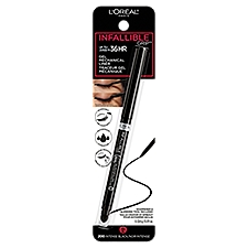 L'Oréal Paris Infallible Grip 200 Intense Black Gel Mechanical Liner, 0.011 oz