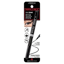 L'Oréal Paris Infallible Grip 600 Black Liquid Eyeliner, 0.034 fl oz