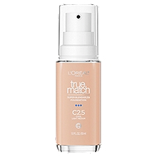 L'Oréal Paris True Match C2.5 Cool Light Medium Super-Blendable Foundation, 1.0 fl oz