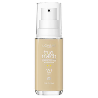 L'Oréal Paris W1 Warm Light Super-Blendable Foundation, 1.0 fl oz