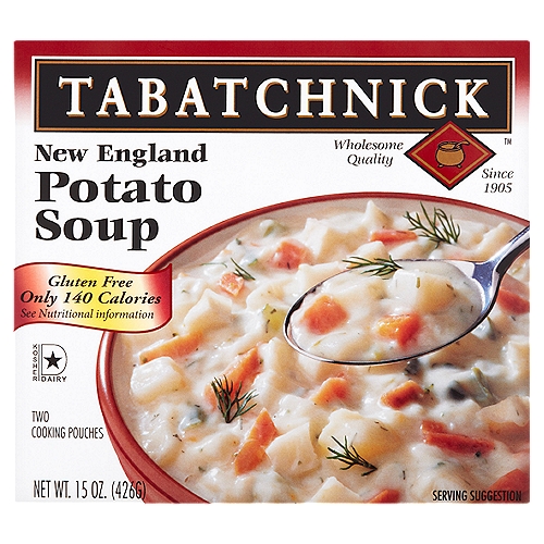 Tabatchnick New England Potato Soup, 2 count, 15 oz