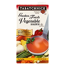Tabatchnick Garden Fresh Vegetable Broth, 32 fl oz