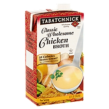Tabatchnick Classic Wholesome Chicken Broth - Kosher, 32 Ounce