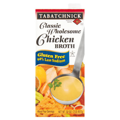 Tabatchnick Classic Wholesome Chicken Broth, 32 oz