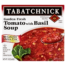 Tabatchnick Garden Fresh Tomato with Basil Soup, 2 count, 15 oz