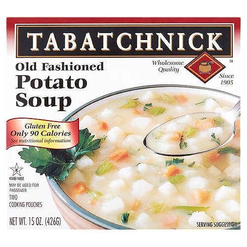 Tabatchnick Old Fashioned Potato Soup, 2 count, 15 oz