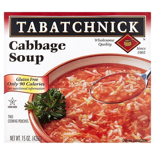 Tabatchnick Cabbage Soup, 2 count, 15 oz