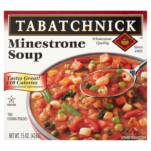 Tabatchnick Minestrone Soup, 15 oz