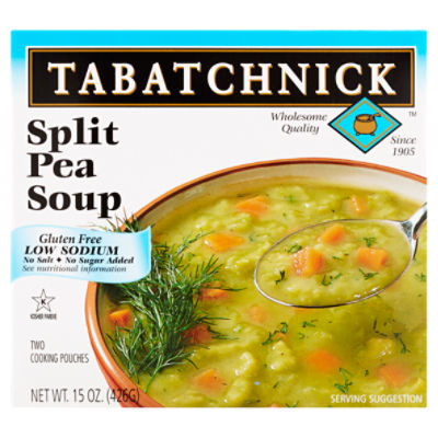 Tabatchnick Split Pea Soup, 2 count, 15 oz
