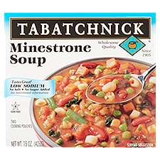 Tabatchnick Minestrone Soup, 2 count, 15 oz
