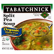 Tabatchnick Organic Split Pea Soup, 2 count, 15 oz