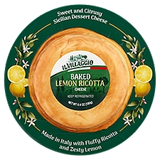 Il Villaggio Baked Lemon Ricotta Cheese, 6.4 oz