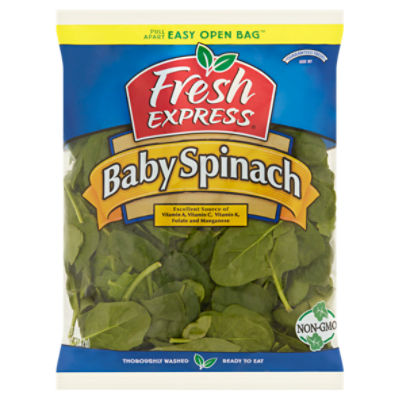 Fresh Express Baby Spinach, 5 oz, 5 Ounce