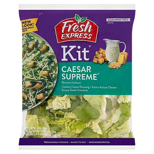 Fresh Express Kit Caesar Supreme Salad, 10.5 oz