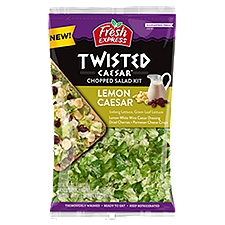 Fresh Express Twisted Caesar Lemon Caesar Chopped Salad Kit, 9.1 oz