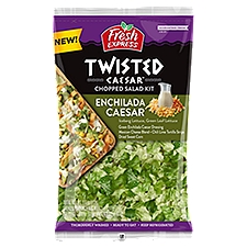 Fresh Express Twisted Caesar Enchilada Caesar Chopped Salad Kit, 9.6 oz