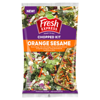 Fresh Express Orange Sesame Chopped Salad Kit, 11.5 oz
