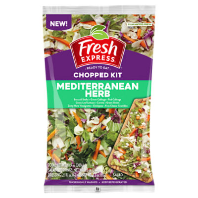 Fresh Express Chopped Kit Mediterranean Herb Salad, 10.9 oz