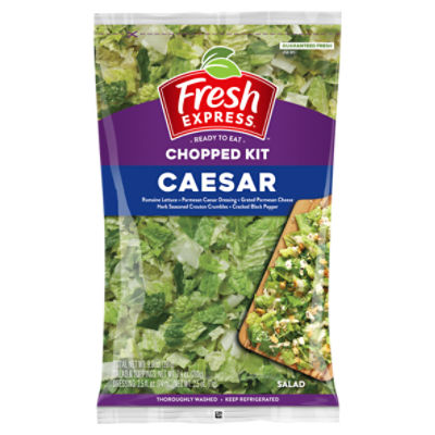 Fresh Express Chopped Caesar Salad Kit, 10.4 oz