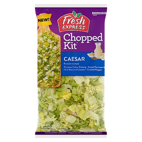 Fresh Express Chopped Kit Caesar Salad, 10.4 oz