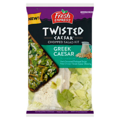 Grab & Go Family Size Caesar Salad Bowl Kit, 19.35 oz - Fry's Food Stores