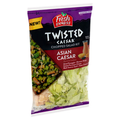 Fresh Express Twisted Caesar Asian Caesar, Chopped Salad Kit