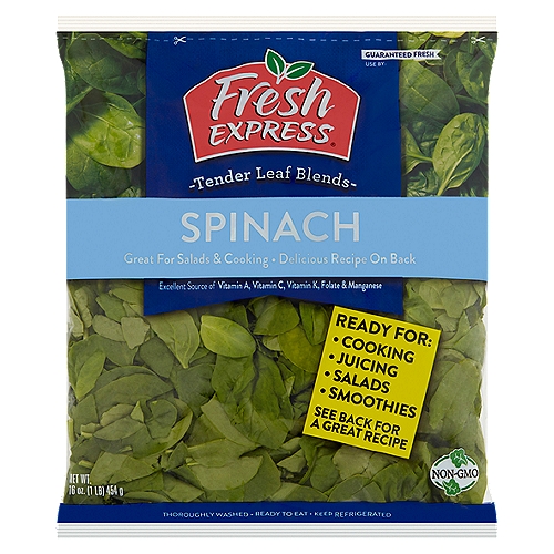 Fresh Express Tender Leaf Blends Spinach, 16 oz