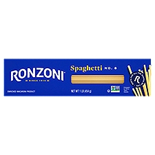 Ronzoni, Spaghetti, 16 oz, Classic Pasta, Non-GMO, Great Taste