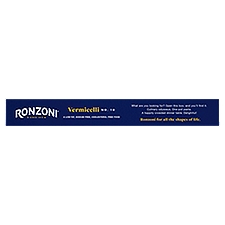 Ronzoni Vermicelli No. 10, Pasta, 16 Ounce